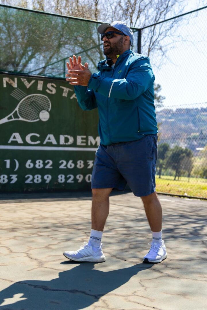 Rishaan Govind - Mental Performance Coach Johannesburg in session Glenvista Country Club